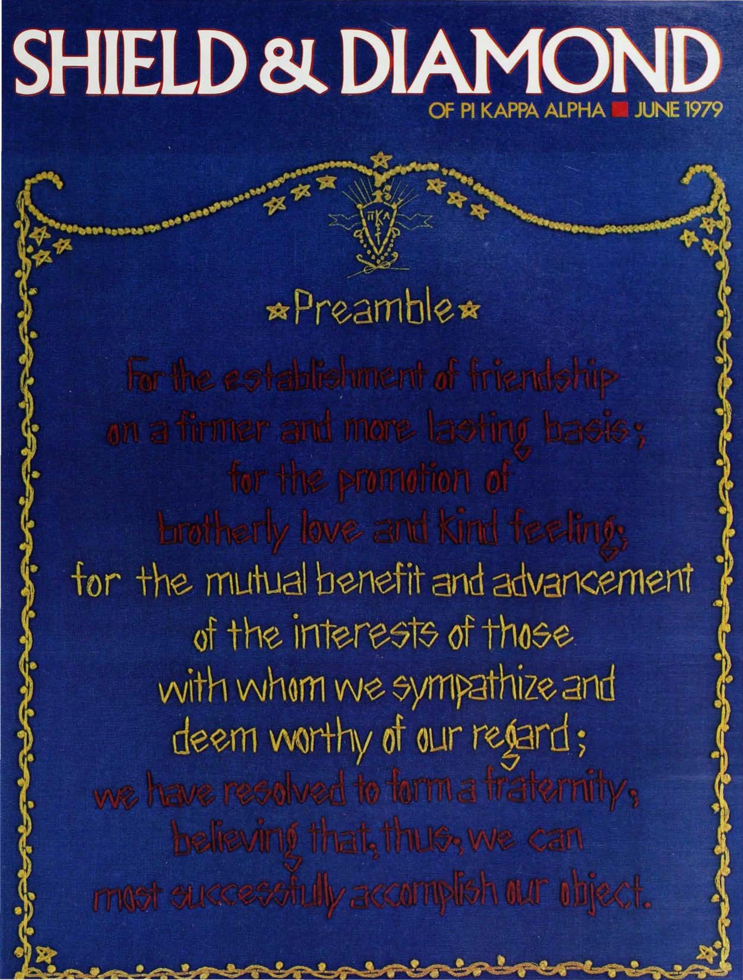 Shield and Diamond, Vol. 89, No. 4, June 1979